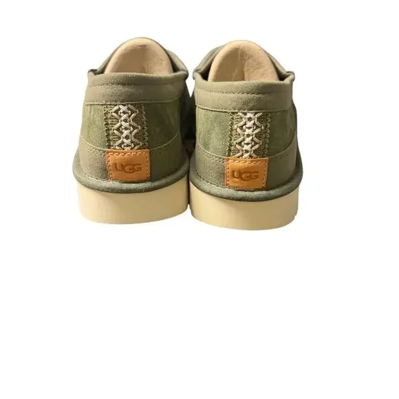 UGG Dex Slip On Loafer Mens 11.5 Moss Green Suede Comfort Casual Shoes New